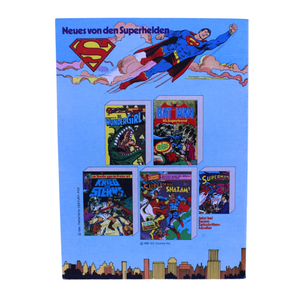 Batman Comic Taschenbuch Nr. 11 – Die Hypnobande (Ehapa, 1981)